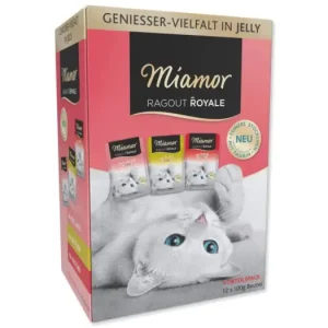 Expresní Doručení MIAMOR Ragout Royale krůta, losos, telecí v želé multipack 1200g