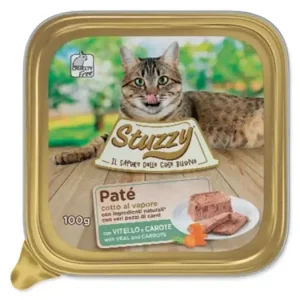 MISTER STUZZY Cat telecí + mrkev 100g Autentický