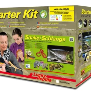 Cenový Hit Lucky Reptile Starter Kit Snake 50x28x40 cm černé