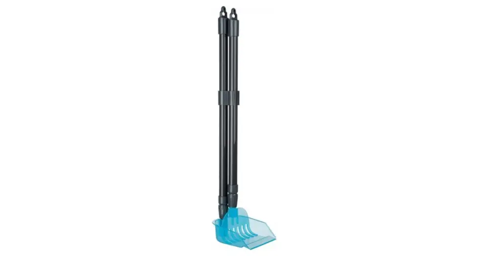 Ihned K Objednání Sběrač na exkrementy s teleskop.tyčí 60-107 cm šedo/modrý