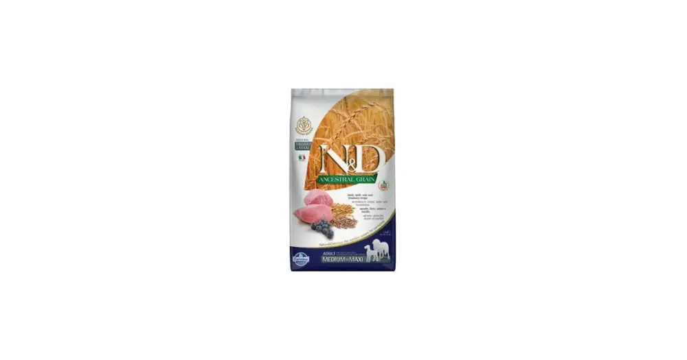 Autentický N&D LG DOG Adult M/L Lamb & Blueberry 2,5kg