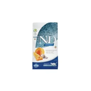 Ihned K Objednání N&D OCEAN CAT GF Adult Herring, Pumpkin & Orange 1,5kg