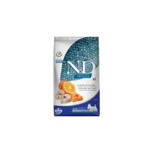 Ihned K Objednání N&D OCEAN DOG GF Adult Mini Codfish&Pumpki&Orang 2,5kg