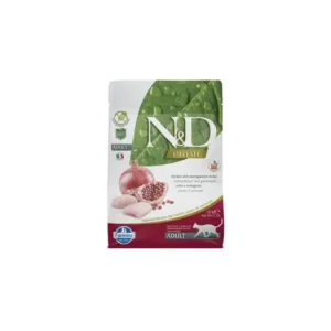 Ověřený N&D PRIME CAT Neutered Chicken&Pomegranate 1,5kg