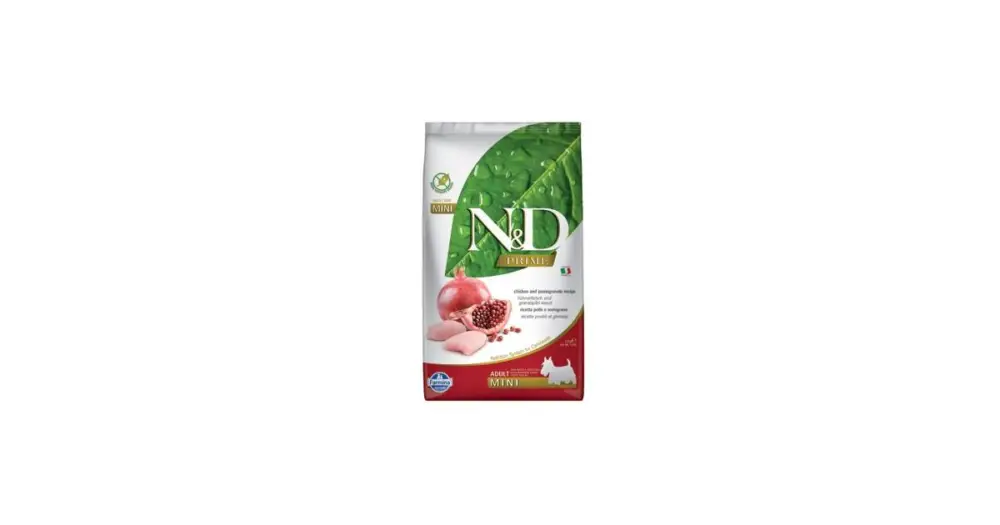 Finální Výprodej N&D PRIME DOG Adult Mini Chicken&Pomegranat 2,5kg