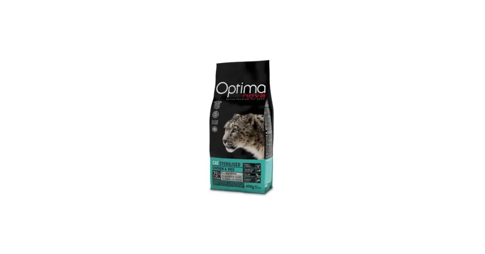 Horká Nabídka Optima Nova Cat Sterilised 2kg