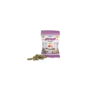 Serrano Snack for Cat-Salmon&Tuna-AntiHairball 50g Speciální Cena