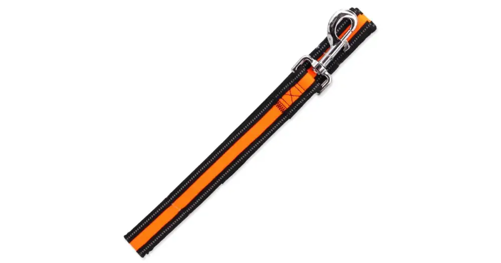 Časově Omezené Vodítko DOG FANTASY Neoprene oranžové M/L 1ks