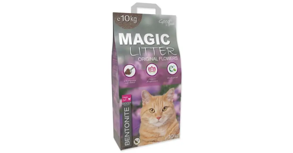 MAGIC LITTER Bentonite Original Flowers Rychlé Dodání