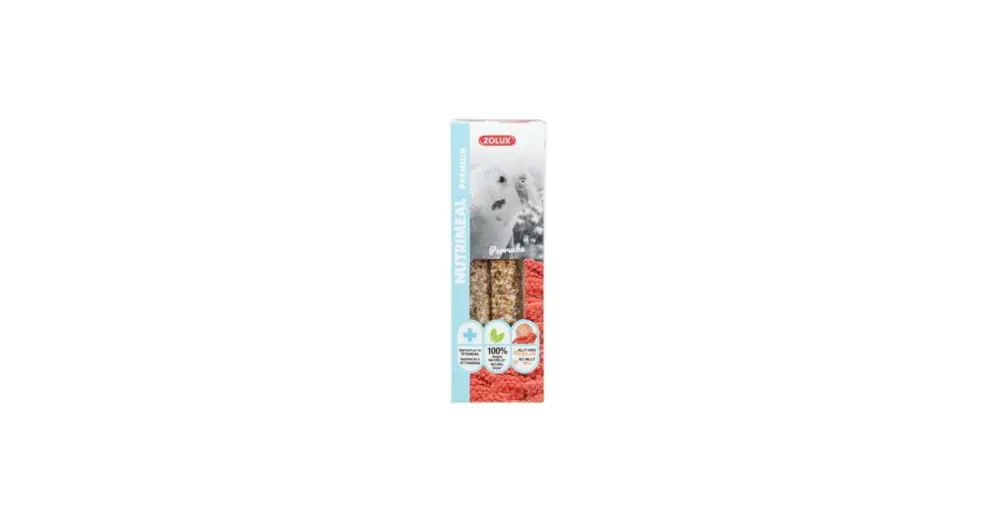 Aktuální Pochoutka NUTRIMEAL STICK červ.proso pro papoušky 110g