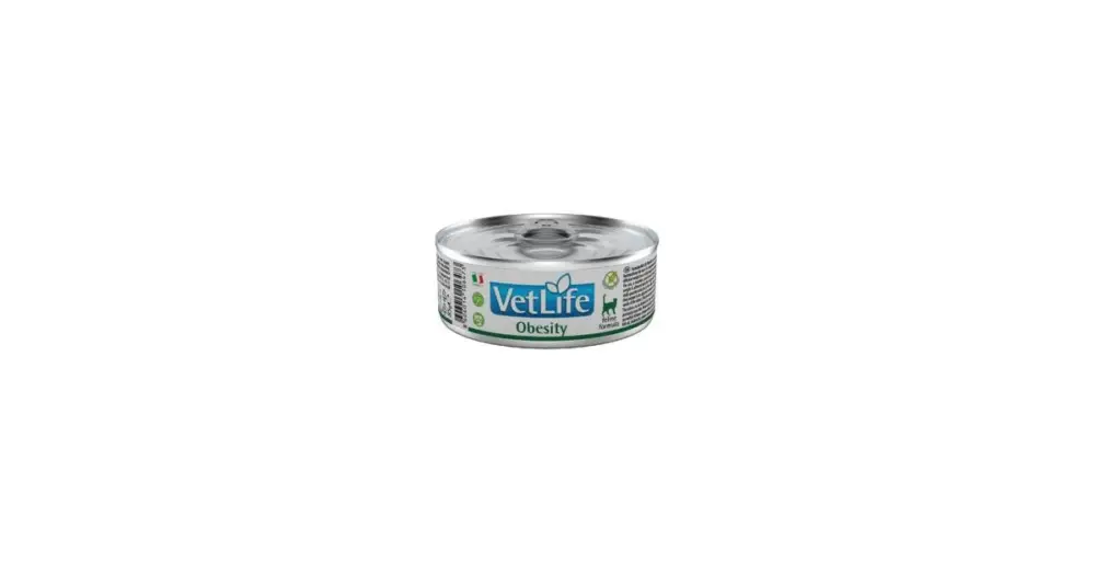 Vet Life Natural Cat konz. Obesity 85g Novinka