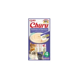 Výhodná Nabídka Churu Cat Tuna Recipe with Clam Flavour 4x14g