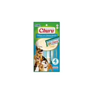 Přímo Od Výrobce Churu Dog Chicken with Cheese 4x14g