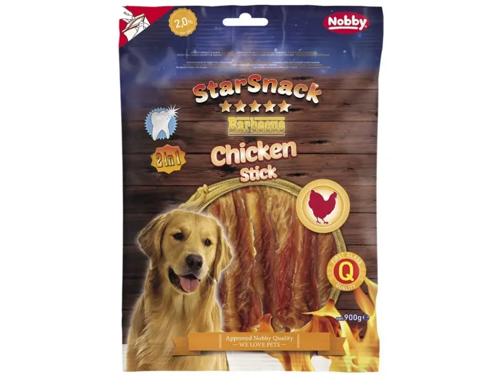 Nobby StarSnack BBQ Chicken Stick tyčky s kuřecím 990g Objednat Nyní