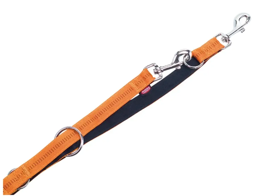 Finální Výprodej Nobby SOFT GRIP vodítko přepínací 200cm / 10mm oranžová