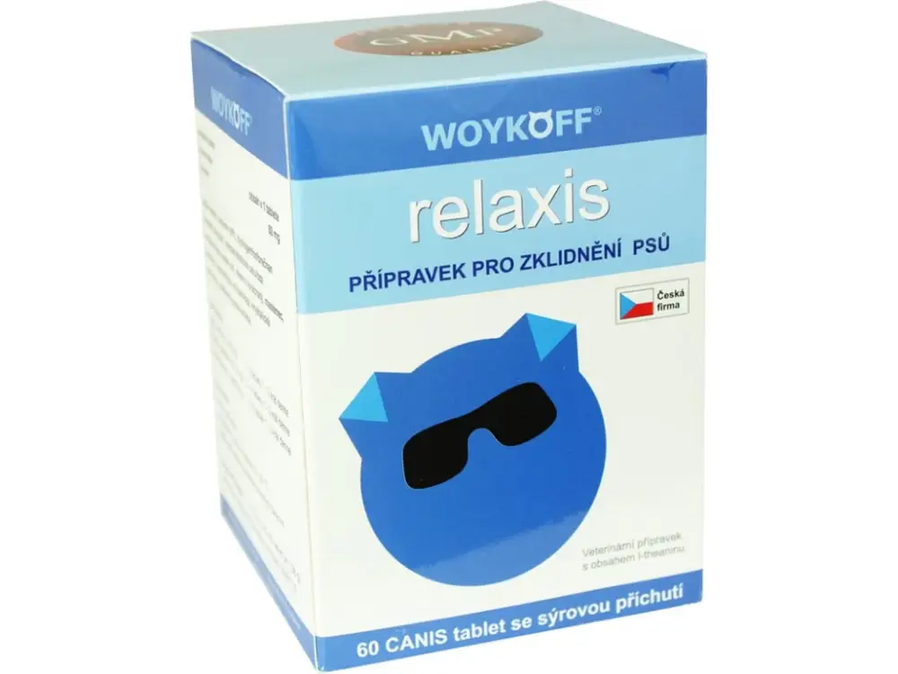 Levný Relaxis na zklidnění pro psy 60tbl
