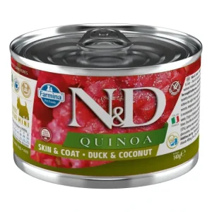 Kup Teď N&D DOG QUINOA Duck & Coconut Mini 140g