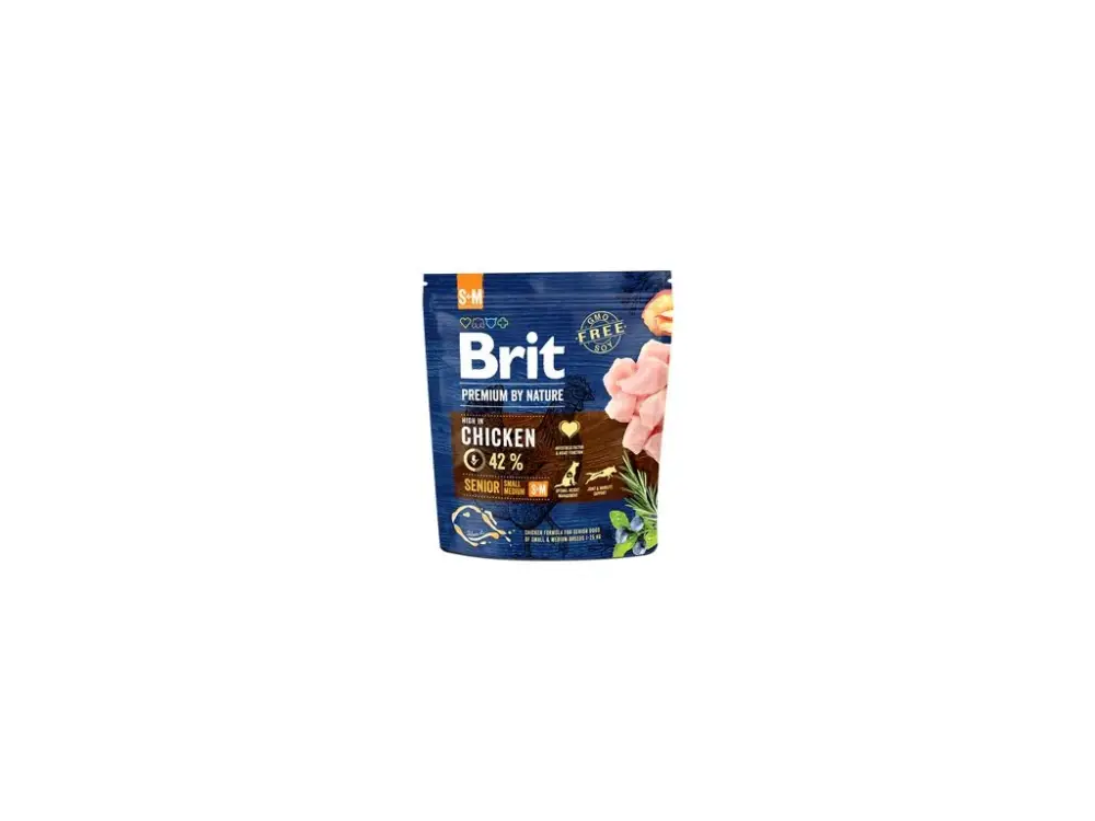 Brit Premium Dog by Nature Senior S+M 1kg Odeslání Ihned