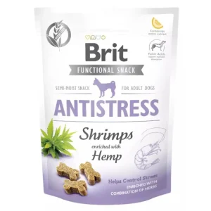 Aktuální Brit Care Dog Functional Snack Antistress Shrimps 150g