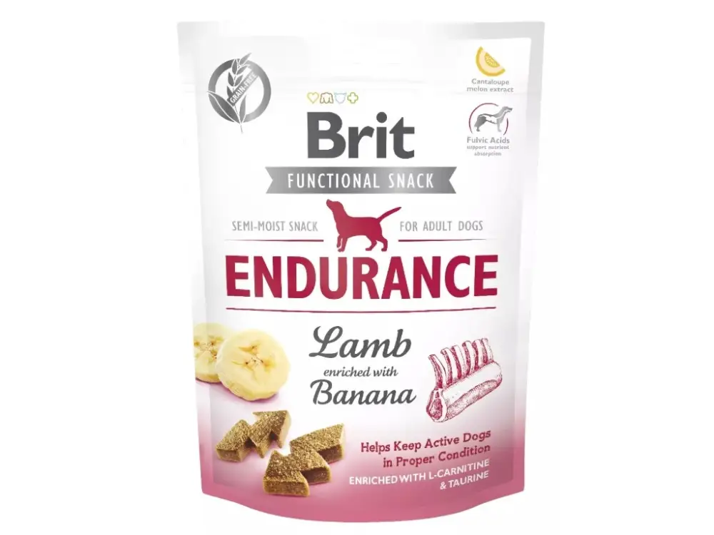 Omezená Nabídka Brit Care Dog Functional Snack Endurance Lamb 150g