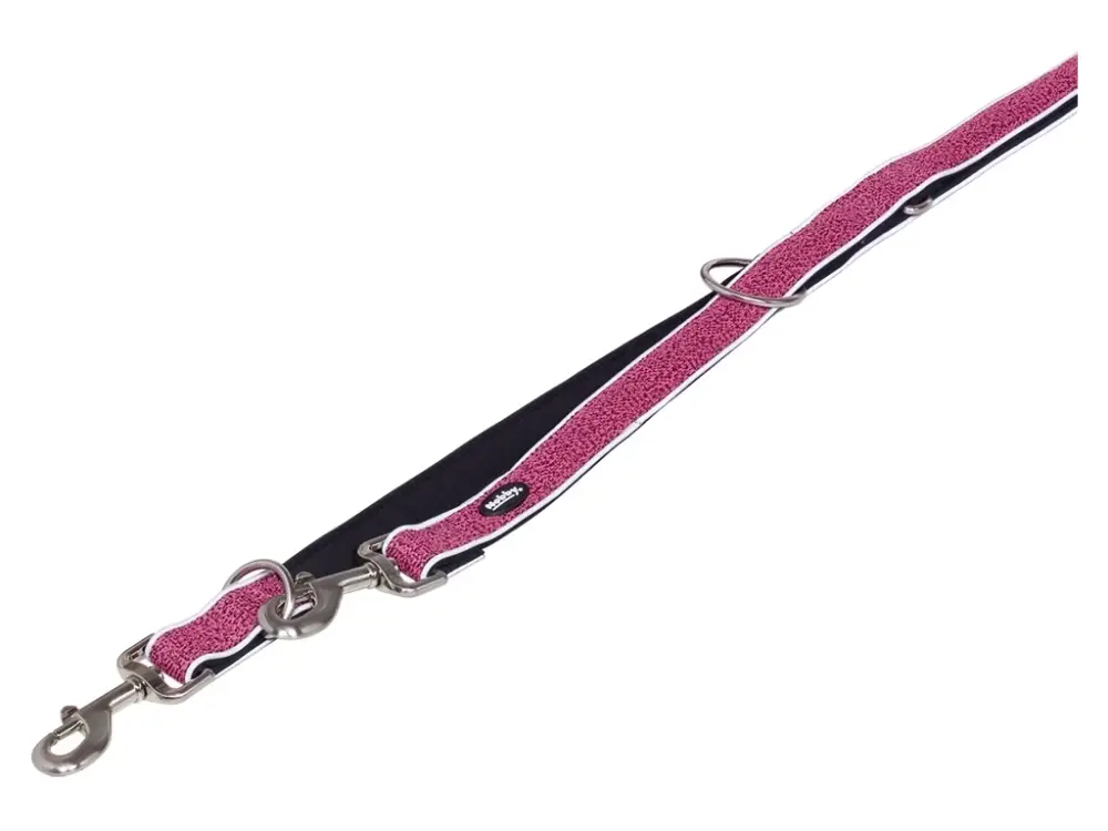 Speciální Cena Nobby CAYO vodítko nylon-neopren růžová XS-S 200cm