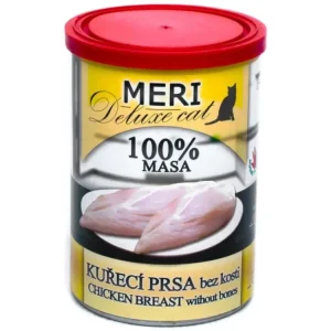 Sleva MERI Deluxe Cat kuřecí prsa bez kosti 400g