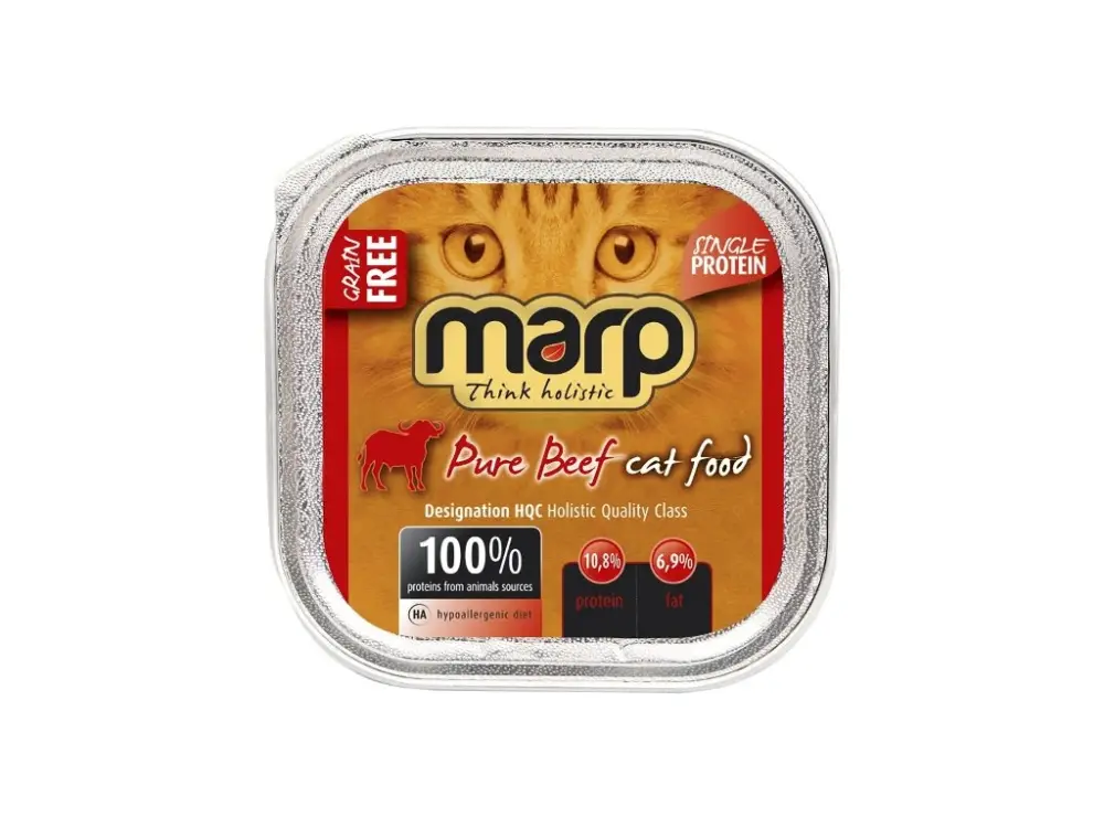 Ověřený Marp Beef vanička pro kočky s hovězím 100g