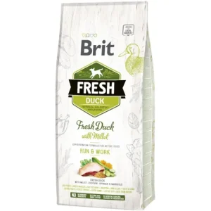 Brit Fresh Duck & Millet Adult Run & Work 12 kg Top Prodej