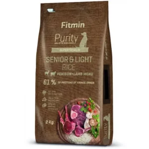 Fitmin Purity Senior & Light Venison & Lamb krmivo pro psy 2kg Bezpečná Platba