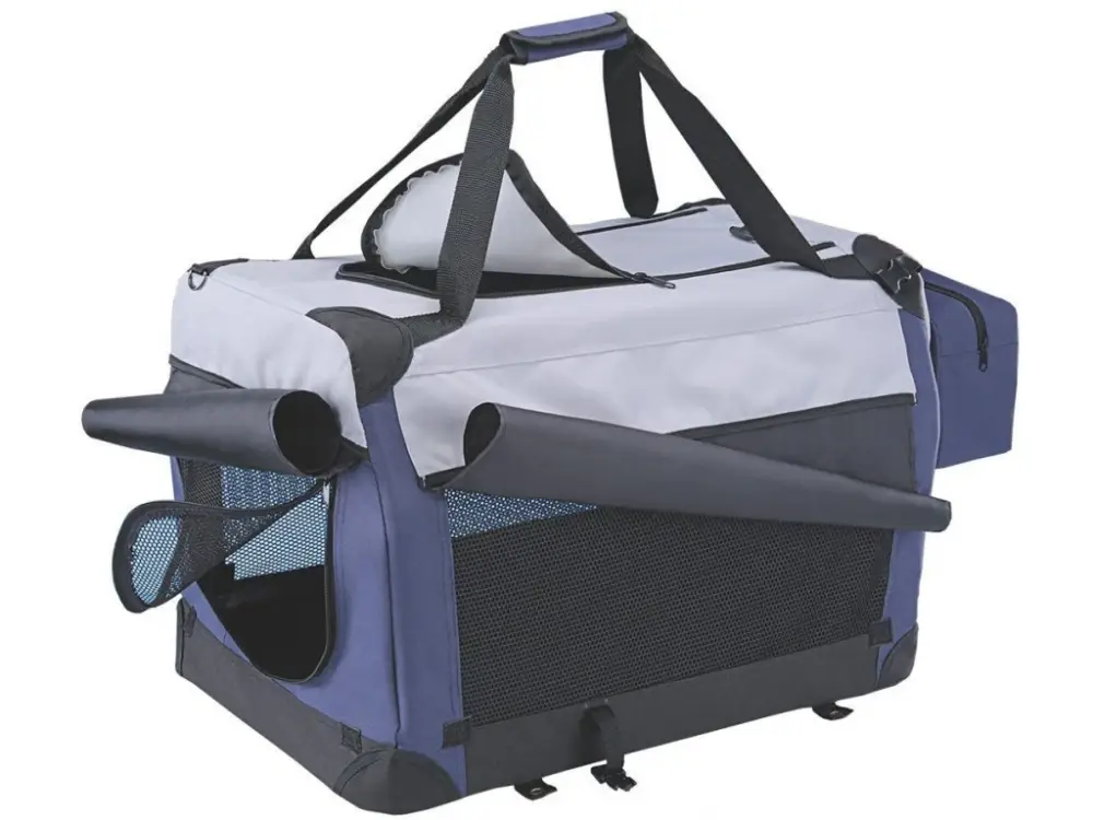 Bezpečná Platba Nobby Traveller Plus L nylonový box kennelka 70x52x52cm