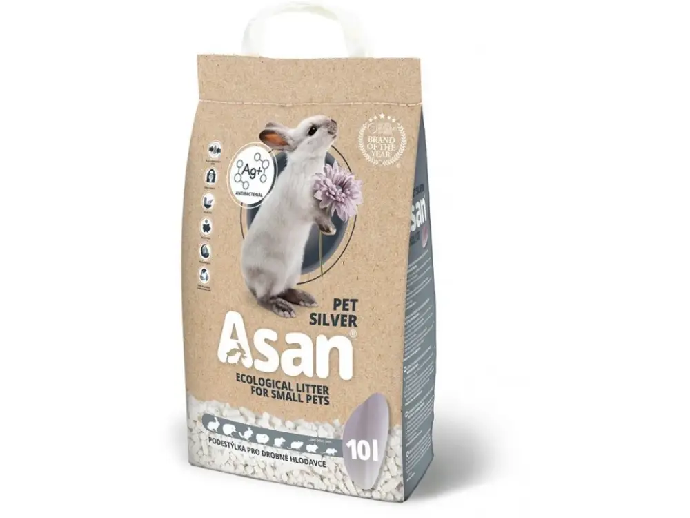 Odeslání Ihned ASAN Pet Silver hlodavce a králíčky 10l