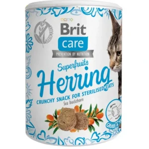 Odeslání Ihned Brit Care Cat Snack Superfruits Herring 100g