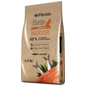 Fitmin Purity Cat Indoor 1,5 kg Cenově Výhodný