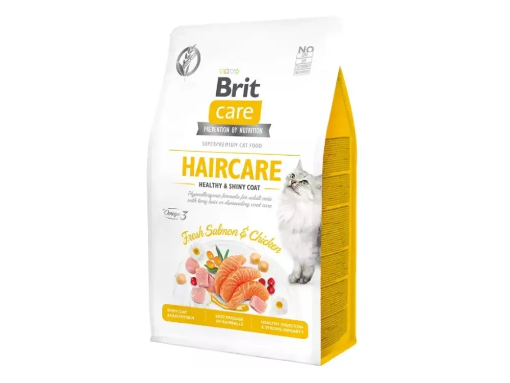 Výhodná Nabídka Brit Care Cat Grain-Free Haircare Healthy & Shiny Coat 400 g