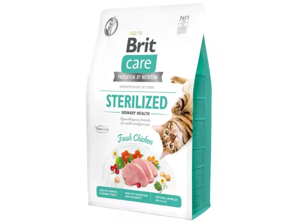 Nízká Cena Brit Care Cat Grain-Free Sterilized Urinary Health 2kg