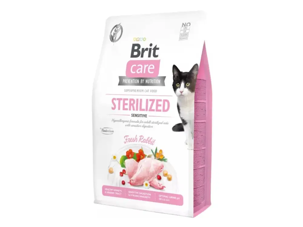 Brit Care Cat Grain-Free Sterilized Sensitive 2kg Výhodná Nabídka