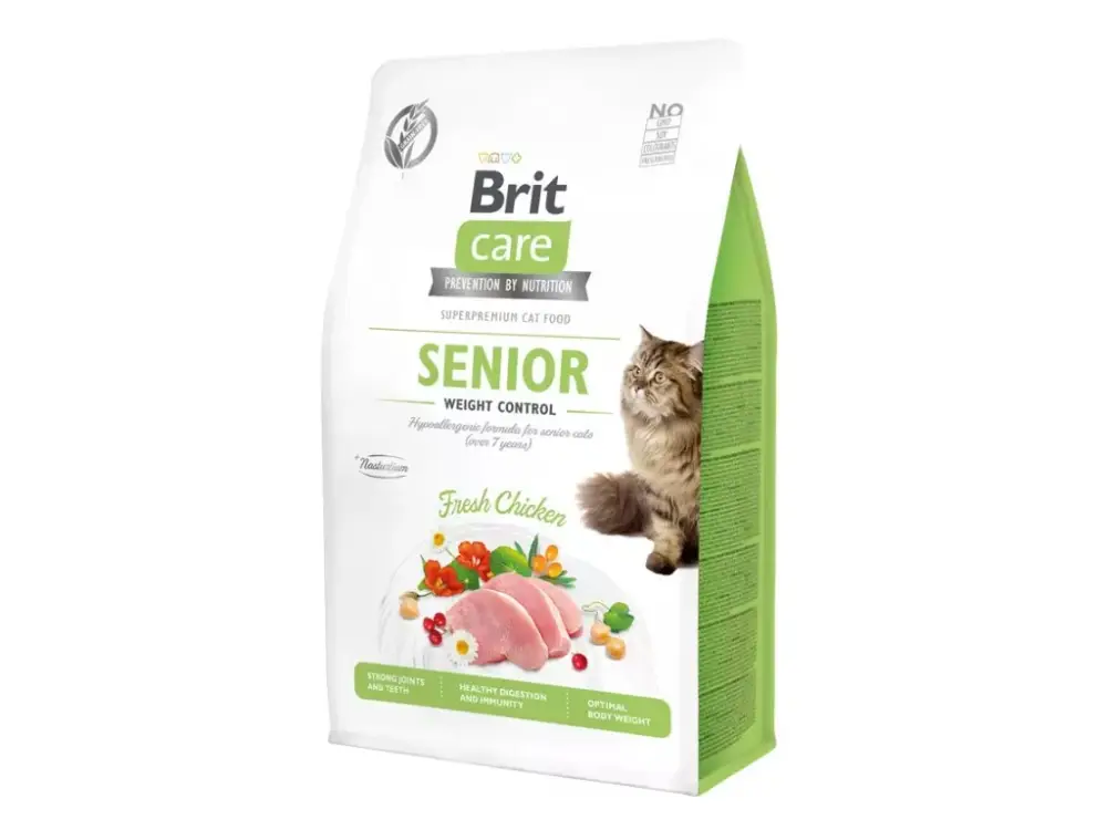 Přímo Od Výrobce Brit Care Cat Grain-Free Senior Weight Control 400 g