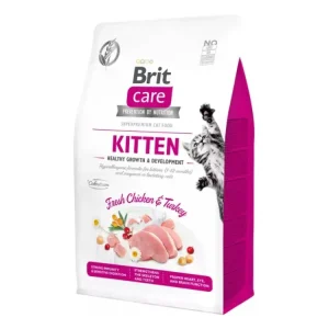 Brit Care Cat Grain-Free Kitten Healthy Growth & Development 400 g Akční Cena