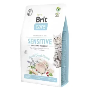 Vysoce Kvalitní Brit Care Cat GF Sensitive Food Allergy Management Insect 2kg