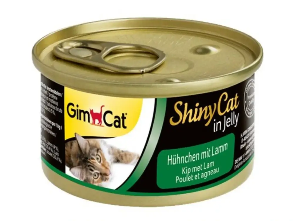 Speciální Cena ShinyCat Jelly konzerva pro kočky kuře s jehněčím 70g
