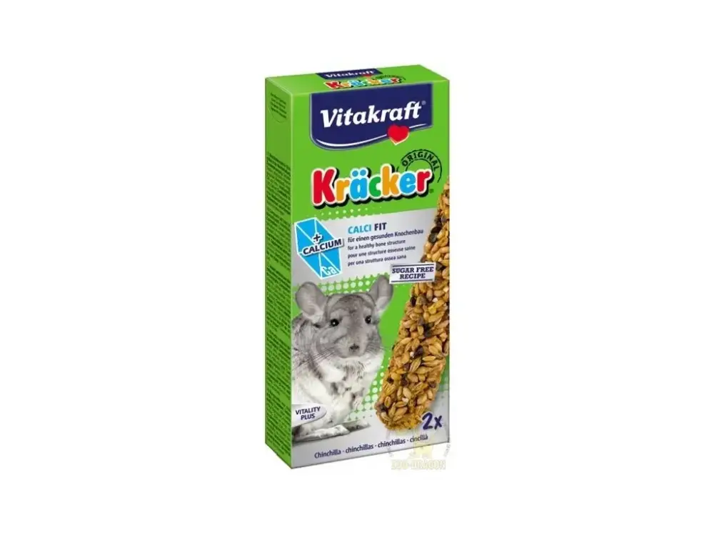 Cenově Výhodný Vitakraft Rodent Chinchilla poch. Calcium tyčinky 2ks