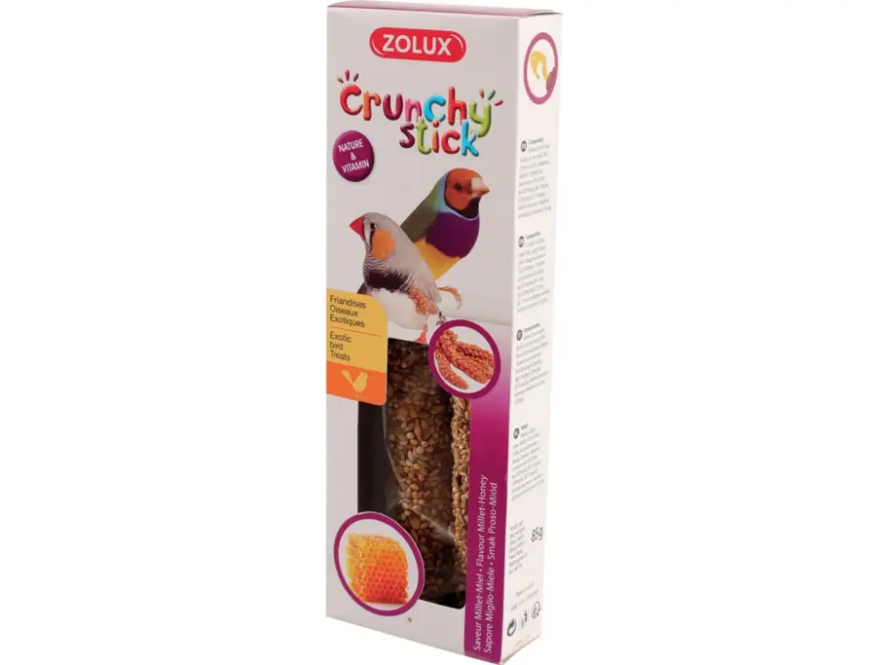 Jen Po Omezenou Doba Crunchy Stick Exotic Proso/Med 2ks Zolux