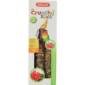 Přímo Od Výrobce Crunchy Stick Large parakeet Rybíz/Jeřabiny 2ks Zolux