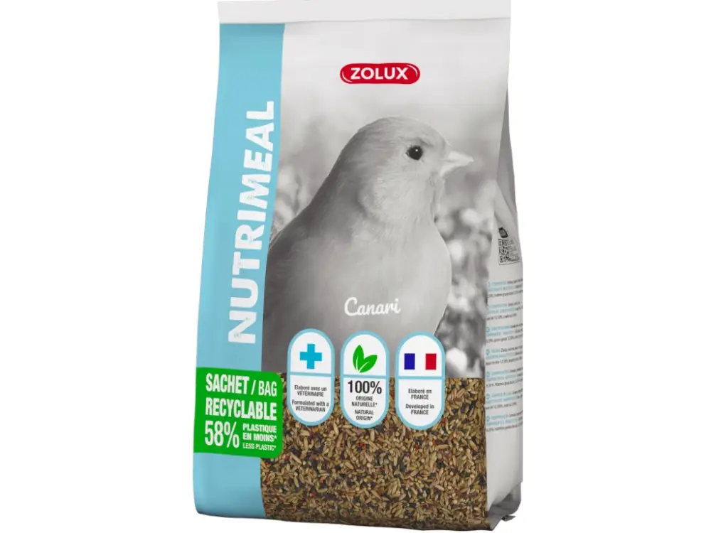Koupit Online Krmivo pro exotické ptáky NUTRIMEAL 800g Zolux