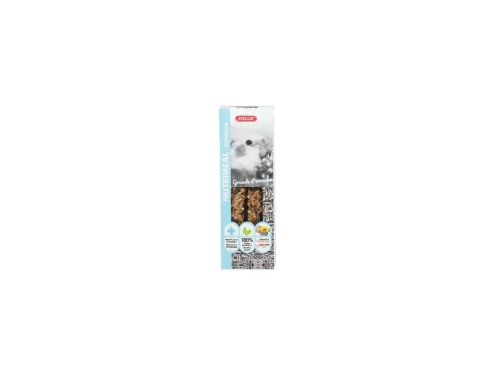 Akční Cena Pochoutka NUTRIMEAL STICK slunečnice pro papoušky 110g