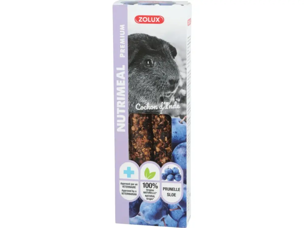 Pochoutka NUTRIMEAL STICK trnky pro morčata 110g Oblíbený