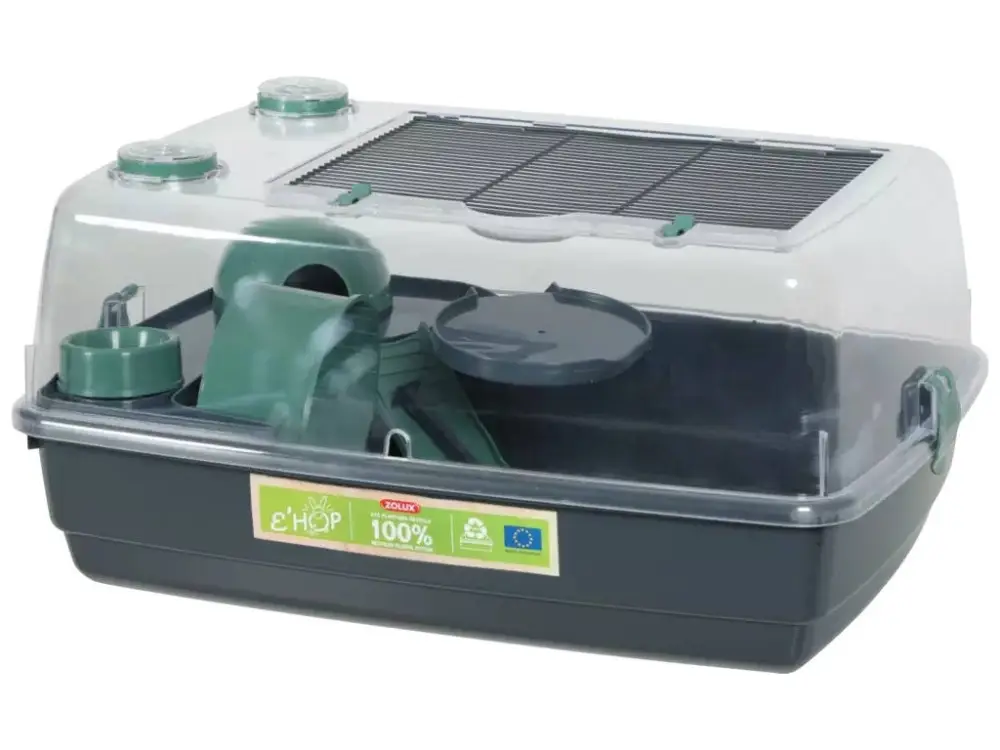 Top Prodej Klec křeček EHOP Vision 55cm šedá/zelená s výb. Zolux