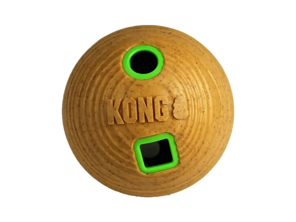 Hračka plast + guma Bamboo Feeder plnící míč KONG M Zlevněný