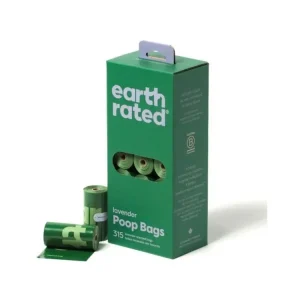 Sáčky na psí exkrementy Earth Rated s vůní levandule 21 rolí Expresní Doručení