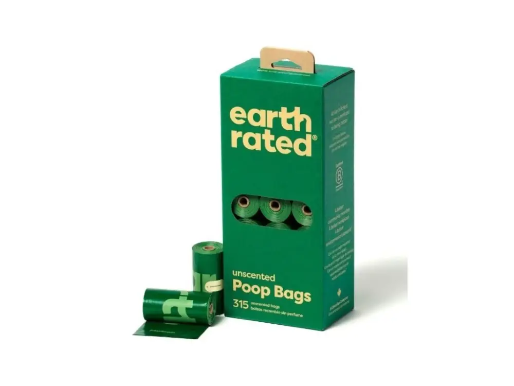 Koupit Online Sáčky na psí exkrementy Earth Rated bez vůně 21 rolí